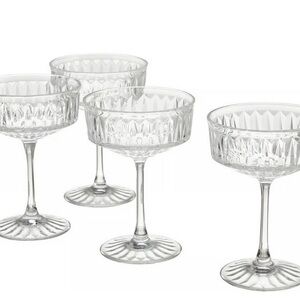 ISO! IKEA SÄLLSKAPLIG Crystal Clear Glass Champagne Coupes